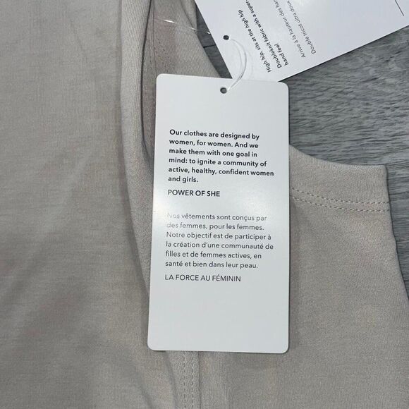 Athleta Women’s 3X Seasoft Tank Sweatshirt Beige Sleeveless NWT New 882489 - Picture 8 of 11